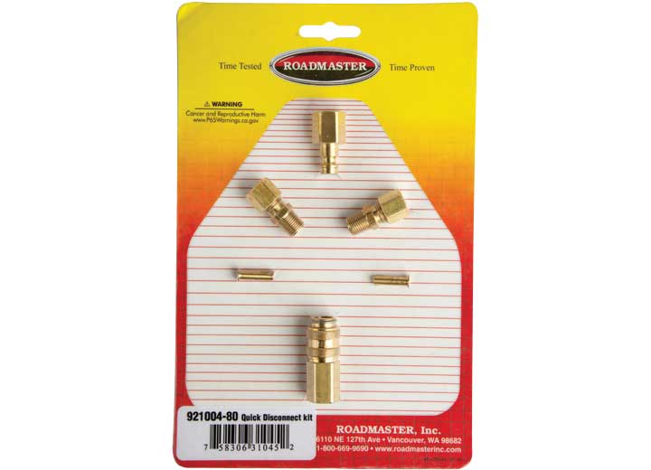 Roadmaster Inc Roadmaster BrakeMaster Replacement Air Line Quick-Disconnect Kit