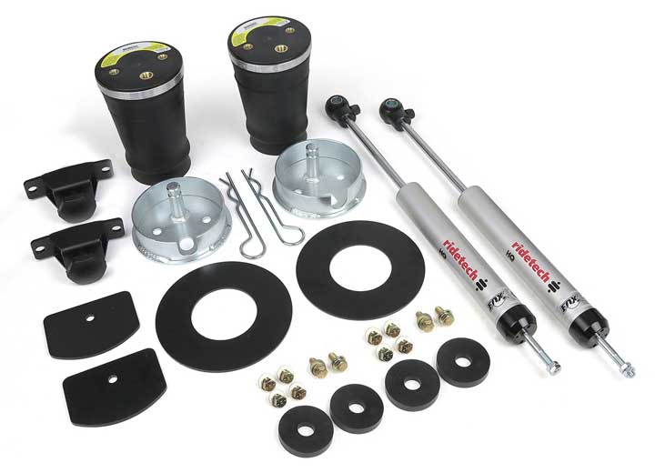 Ridetech 65-72 GALAXIE REAR COOLRIDE W/ HQ SERIES SHOCKS, AIR SPRINGS, BRACKET & HAR