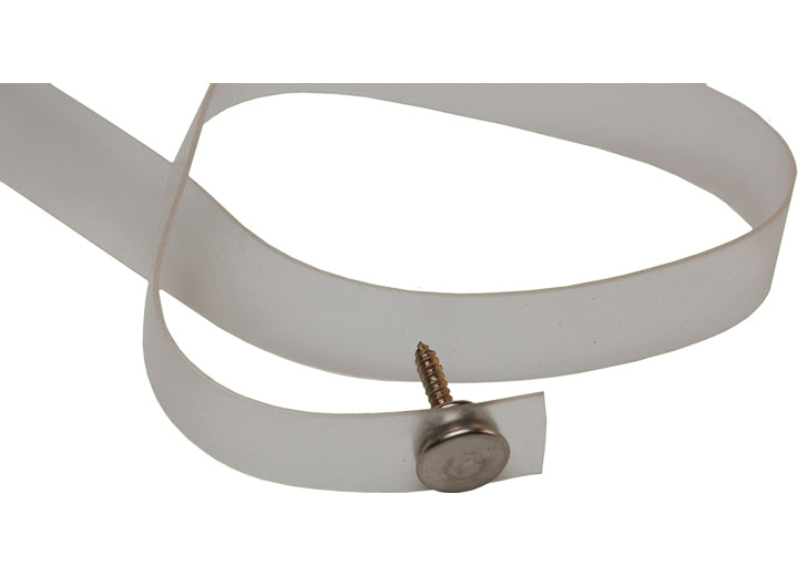 RV Designer TIEBACK - CLEAR PLASTIC 18IN