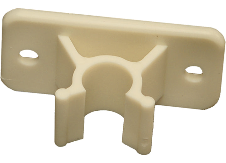 RV Designer ENTRY DOOR HOLDER - PLASTIC - CLIP ONLY - COL WHITE