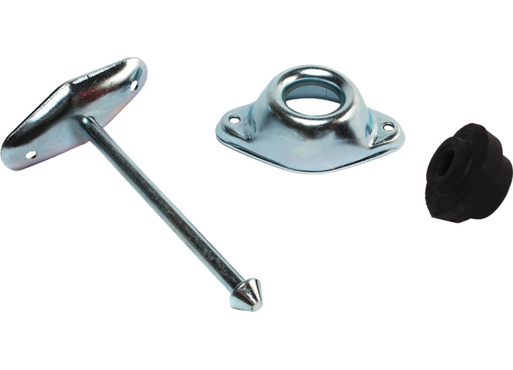 RV Designer ENTRY DOOR HOLDER - METAL PLUNGER - 4 3/4IN