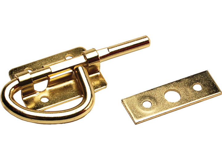 RV Designer BUNK LATCH 3 1/2 IN - BRASS FINISH