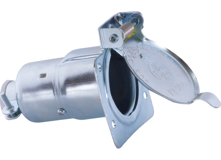 RV Designer 7-WAY RV SOCKET CHROME PLATED