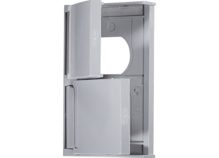 RV Designer GRAY SNAP COVER-PLATE ONLY