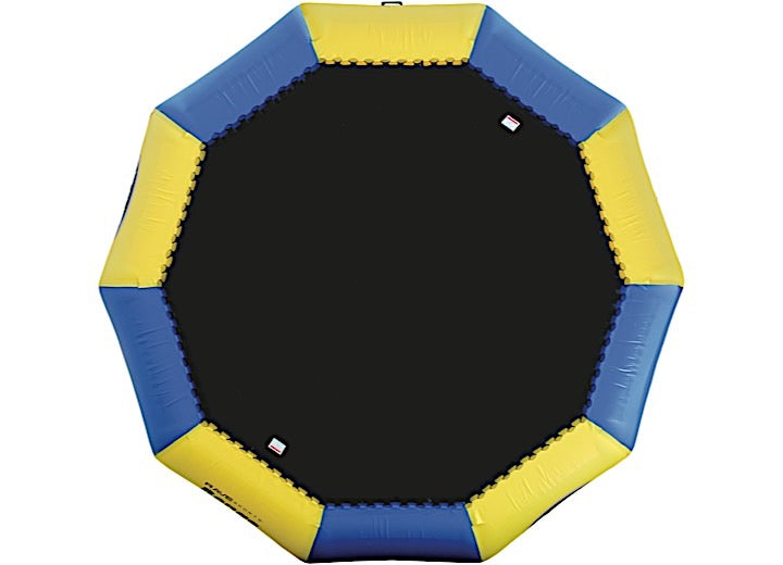 RAVE Sports Bongo 13 Water Bouncer - 12 ft. 6 in. x 26 in., Blue/Yellow