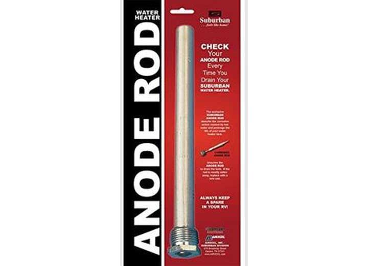 Airxcel-Suburban SUBURBAN WATER HEATER ANODE ROD 233514 (MAGNESIUM) 3/4"