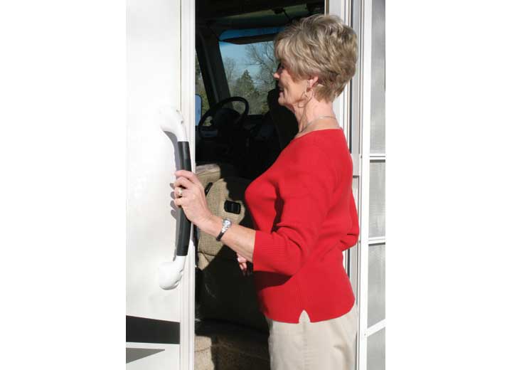 Stromberg Carlson Products, Inc SOFT TOUCH ASSIST HANDLE WHITE W/BLACK GRIP