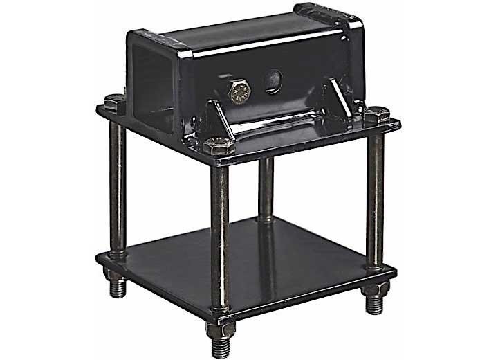 Stromberg Carlson Products, Inc BUMPER HITCH ADAPTER 2IN BUMPER MOUNT RECEIVER (FOR 4IN BUMPERS)