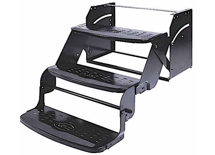 Stromberg Carlson Products, Inc RV MANUAL STEP 24IN W TRIPLE RADIUS TREADS 8IN RISE