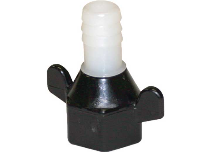 Pentair Shurflo ADAPTER, NYLON, 1/2IN-14 NPT (M) X 3/4IN BARB