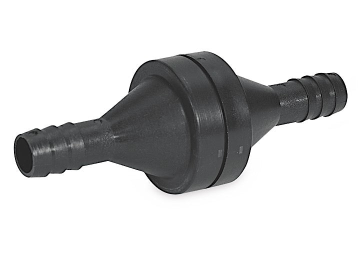 Pentair Shurflo IN-LINE CHECK VALVE RATED TO 100 PSI, 1/2IN BARB INLET AND OUTLET
