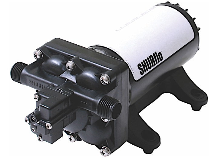 Pentair Shurflo HIGH FLOW 4 GPM FRESH WATER PUMP 12VDC, 4 GPM, 55 PSI, 1/2IN NPSM-MALE PORTS, BY