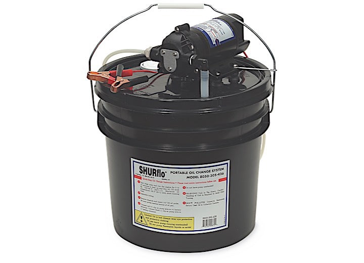 Pentair Shurflo OIL CHANGE SYSTEM 12 VDC, COMPLETE WITH PREMIUM PUMP 8050-305-626, 3 GALLON STOR