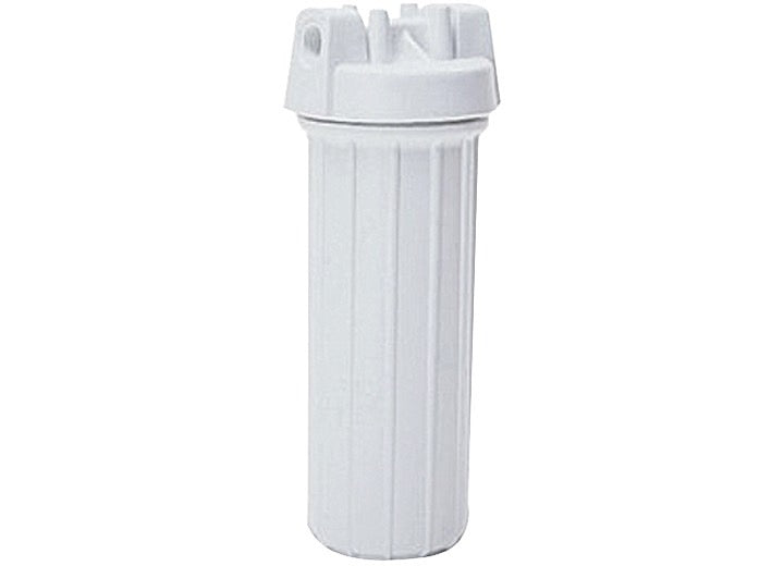 Pentair Shurflo 10IN HOUSING ASSEMBLY-USE UNDER COUNTER/OUTSIDE THE RV 3/8IN NPT-F PORTS. INCLUD