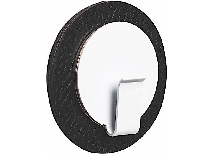 Silwy Drinkware Silwy White Magnetic “Clever” Hook with Black Metal Nano-Gel-Pad