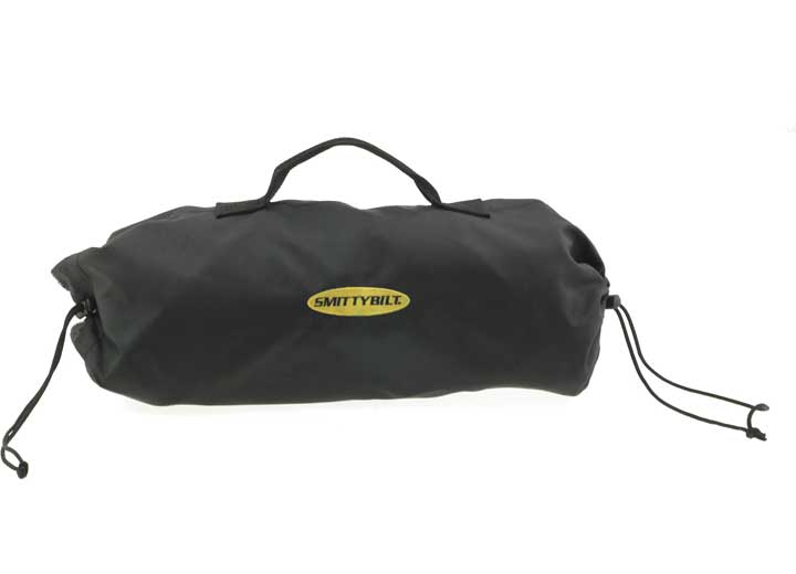 Smittybilt STORAGE BAG - TOW STRAP - HOLDS UP TO 3IN X 30FT STRAP