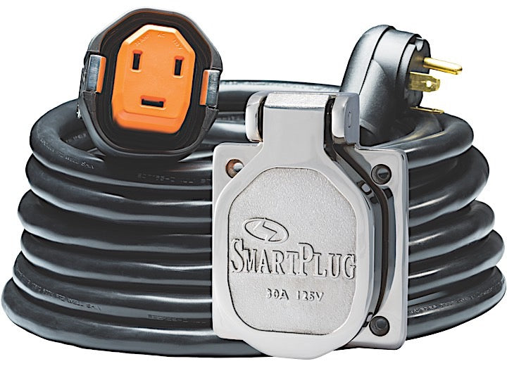 SmartPlug 30 AMP-30FT DUAL CONFIG SMARTPLUG X PARK POWER BLACK CORDSET & STAINLESS STEEL I