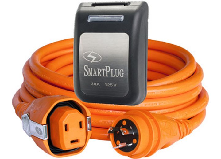 SmartPlug 30 AMP-50FT DUAL CONFIG SMARTPLUG X L5-30 CORDSET/ORANGE & NON-METALLIC INLET/BL