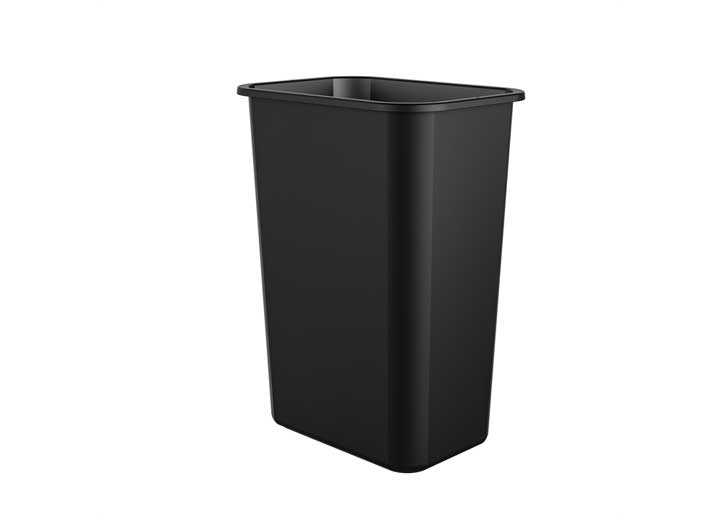 Suncast TRASH CAN,INDOOR, 10.25GAL,BLK