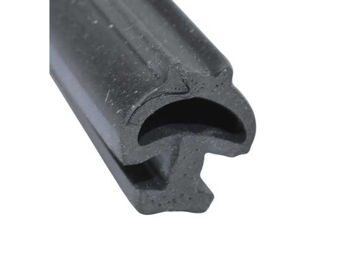 Steele Rubber Products W/S, ROLL UP DOOR, BOTTOM 1/2 RND, 1/2, 10FT