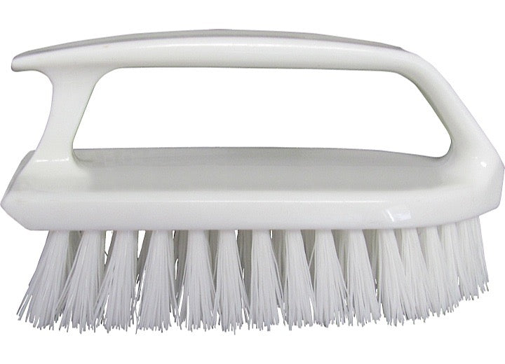 Star Brite / Star-Tron SCRUB BRUSH/CURVED PLASTIC HANDLE