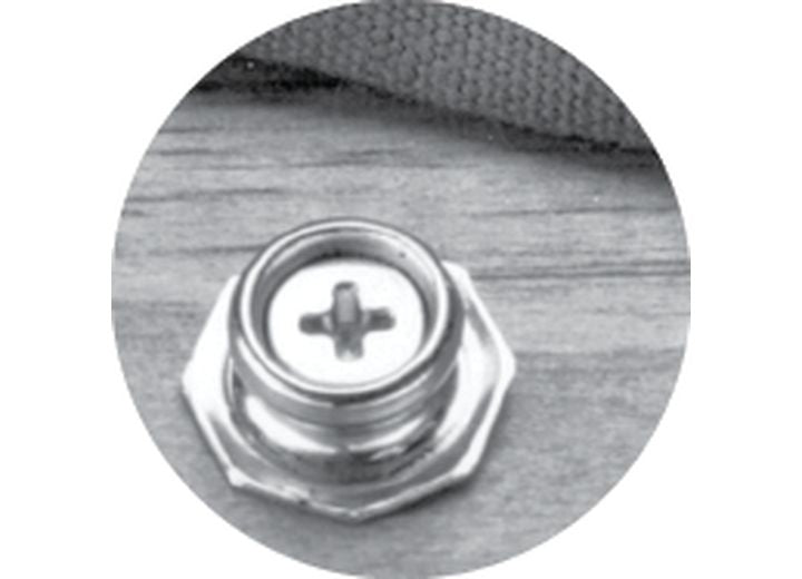 Taylor Made SNAP PULL DOT MALE SCREW ON WOOD 4/PK