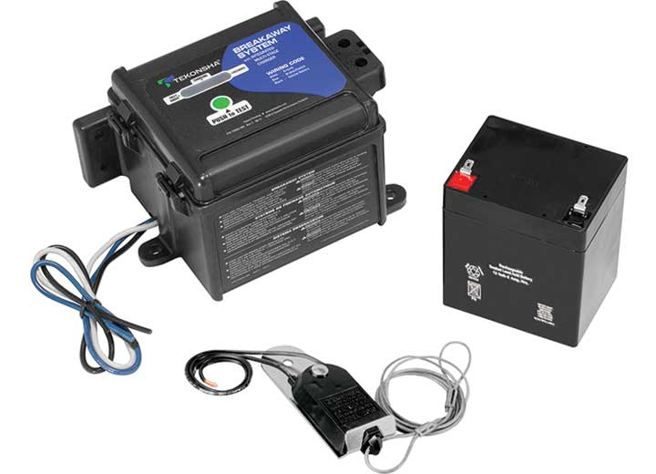 Tekonsha BREAKAWAY SYSTEM FOR 1 TO 3 AXLE TRAILERS(INCL BATTERY BOX/5AMP BATTERY/MULTI-STAGE CHARGER/SWITCH)