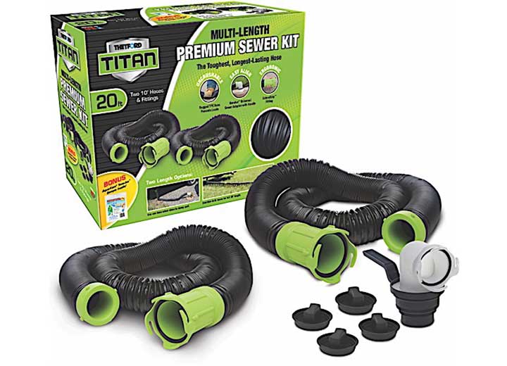 Thetford Titan Premium RV Sewer Hose Kit - 20 ft.