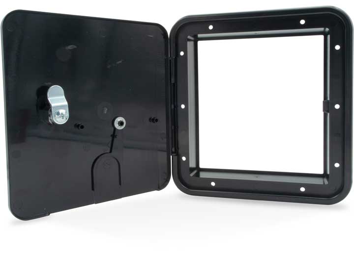 Thetford LARGE 30/50 AMP ELECTRIC CABLE HATCH, KEY, BK