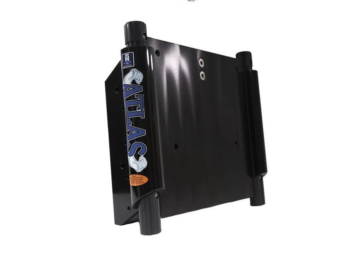 TH Marine ATLAS 4IN SETBACK HYDRAULIC JACK PLATE - STANDARD, GLOSS BLACK ANODIZED