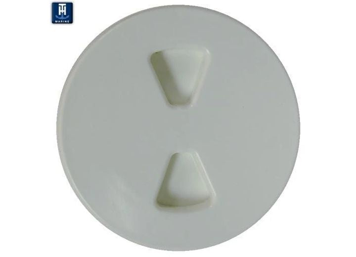 TH Marine 6IN SCREW OUT DECK PLATE - SANDSHELL