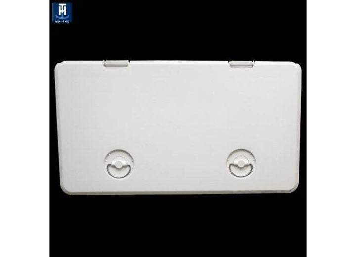 TH Marine 13IN X 17IN DESIGNER SERIES HATCH - POLAR WHITE