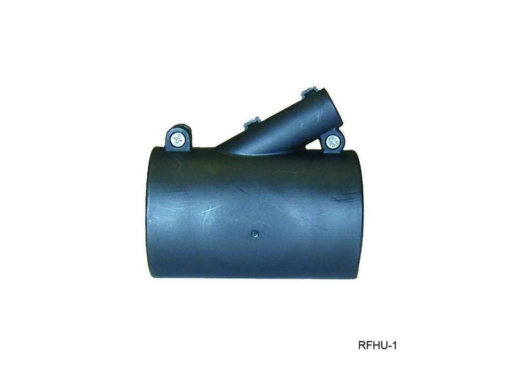 TH Marine RIGGING FLANGE HOSE UNION-BLK.