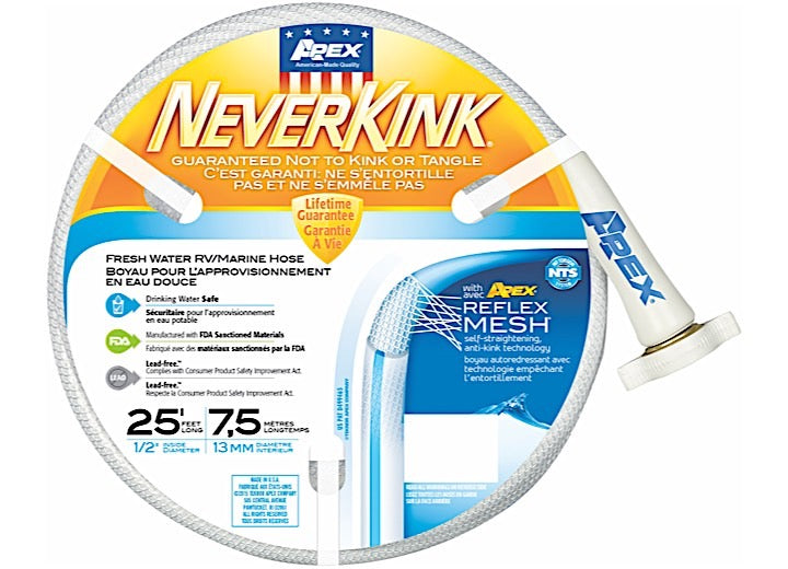 Teknor Apex NEVERKINK HOSE 1/2IN X 25FT REFLEX MESH