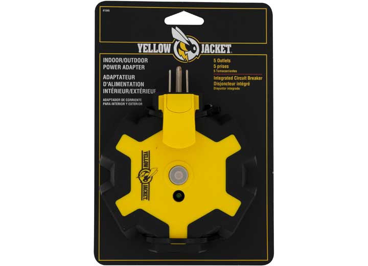 Southwire Company, LLC YELLOW JACKET 5-OUTLET INDR/OUTDR ADAPTER 6 PC PDQ