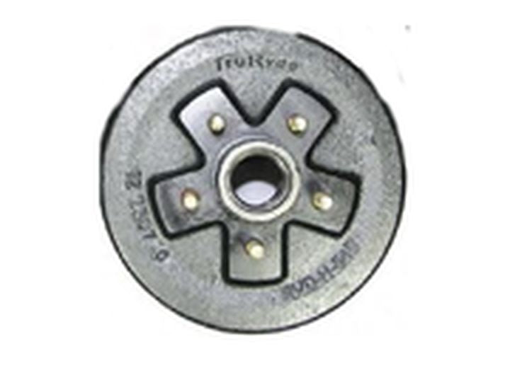 TRP International BRAKE DRUM 3.5K 5-4.5IN BC CUPPED PAINTED STUDDED