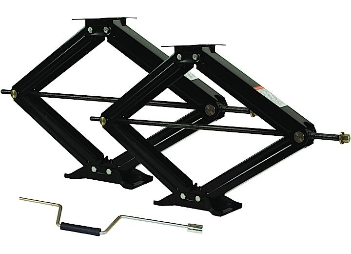 Ultra Fab Products, Inc Ultra-Fab Ultra 30" Scissor Jacks - Pack of (2) Stabilizers with Crank Handle