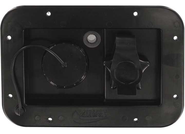 Valterra Products LLC GRAVITY/CITY WATER INLET, BLACK, BULK