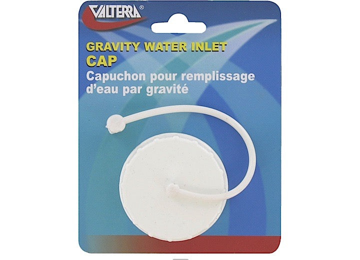 Valterra Products LLC GRAVITY WATER INLET CAP, WHITE, CARDED