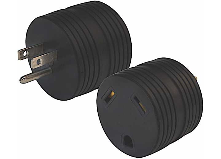 Valterra Products LLC 15A MALE TO 30A FEMALE ROUND ADAPTER PLUG - PACKAGED