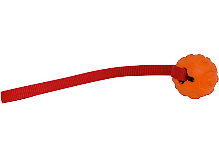 Valterra Products LLC HI-VISIBILITY FLOATING RUBBER BALL W/POLYPROPYLENE STRAP, CARDED