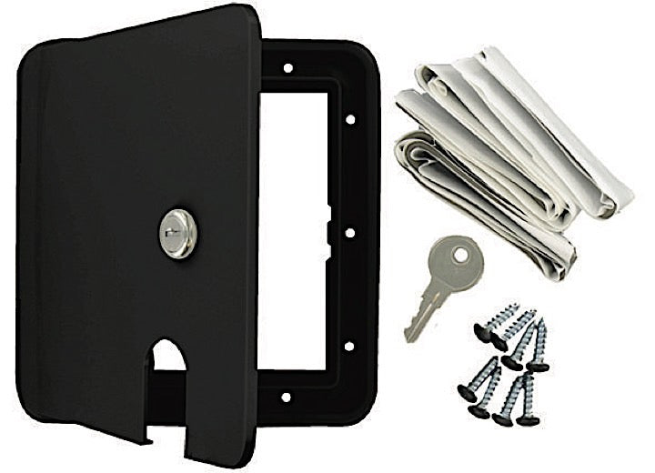 Valterra Products LLC ELECTRICAL HATCH, LARGE, BLACK, CARDED