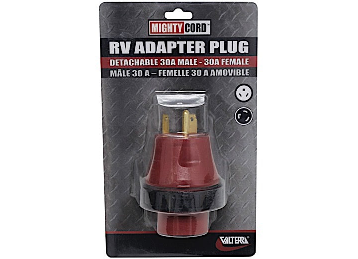 Valterra Products LLC 30A - 30A DETACHABLE ADAPTER PLUG, BULK