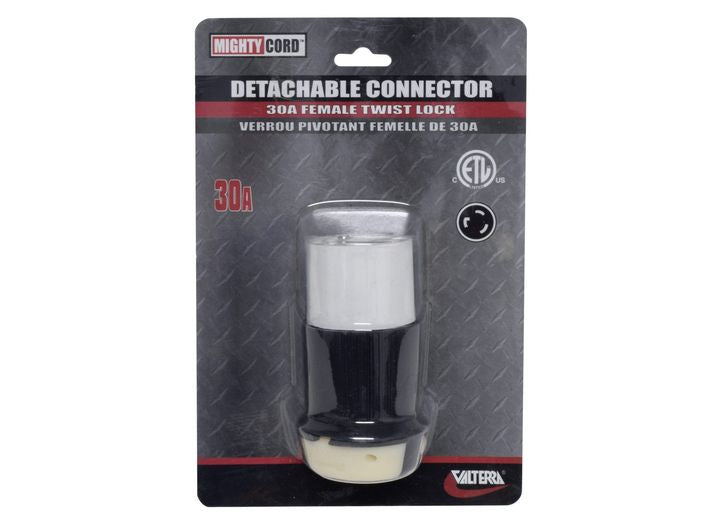 Valterra Products LLC 30A FEMALE TWIST LOCK, CARDED