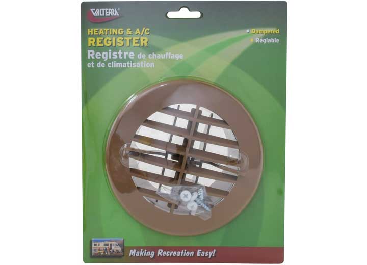 Valterra Products LLC ROUND REGISTER, BEIGE, CARDED