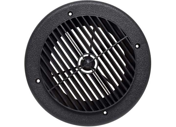 Valterra Products LLC AIR PORT LOUVERED 4IN PLASTIC, BLACK, CARDED