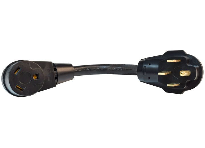 Valterra Products LLC 50AM-30AF ADAPTER CORD, 12IN, BULK