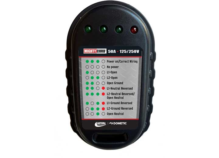 Valterra Products LLC 50A RV CIRCUIT TESTER, CARDED