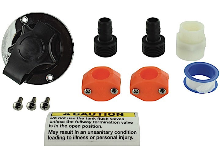 Valterra Products LLC NO-FUSS FLUSH ACCESSORY KIT, CARDED