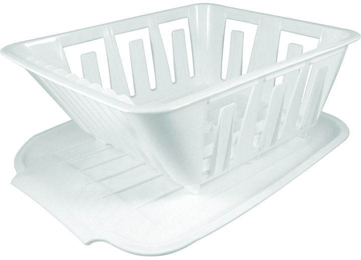 Valterra Products LLC MINI DISH DRAINER SET, WHITE, BAGGED